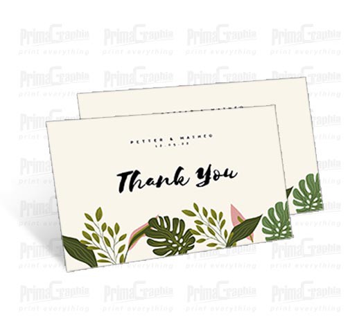 Thank You Card Custom